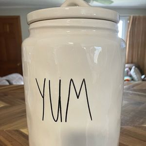 Yum Rae Dunn Canister